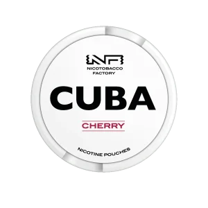CUBA WHITE CHERRY NICOTINE POUCHES 20mg