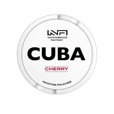 CUBA WHITE CHERRY NICOTINE POUCHES 20mg
