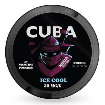 CUBA Ninja Ice Cool ΜΑΣΏΜΕΝΗ ΝΙΚΟΤΊΝΗ 30mg