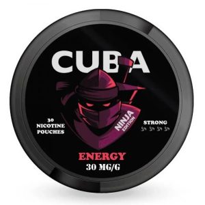 CUBA Ninja Energy ΜΑΣΏΜΕΝΗ ΝΙΚΟΤΊΝΗ 30mg
