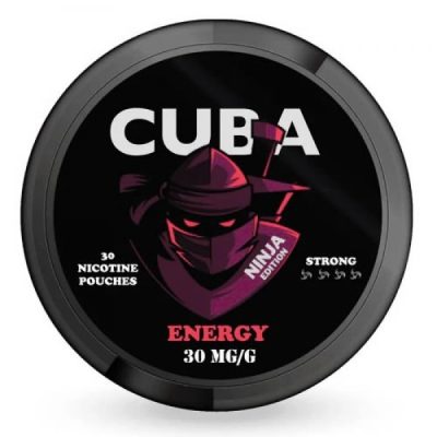 CUBA Ninja Energy ΜΑΣΏΜΕΝΗ ΝΙΚΟΤΊΝΗ 30mg