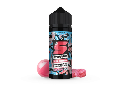Strapped Reloaded Bubblegum Drumstick Flavour Shot 120ml