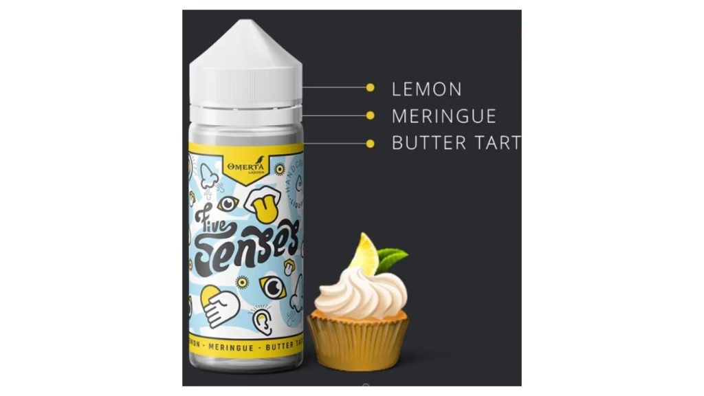 Omerta Five Senses – Lemon Meringue Butter Tart (120ml)