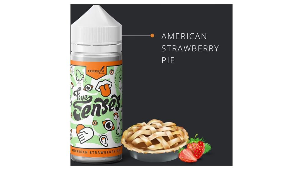 Omerta Five Senses – American Strawberry Pie (120ml)