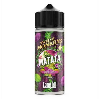 12 MONKEYS CLASSIC MATATA 120ML FLAVORSHOT