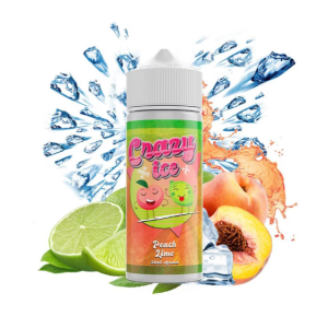 Steam City Crazy Ice Peach Lime 120ml