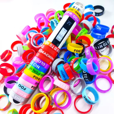 Decorative Silicone Ring Random Color