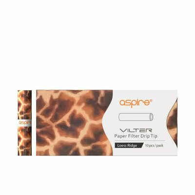 Aspire Vilter Paper Filters Pack 10 Filters Loess Ridge Color