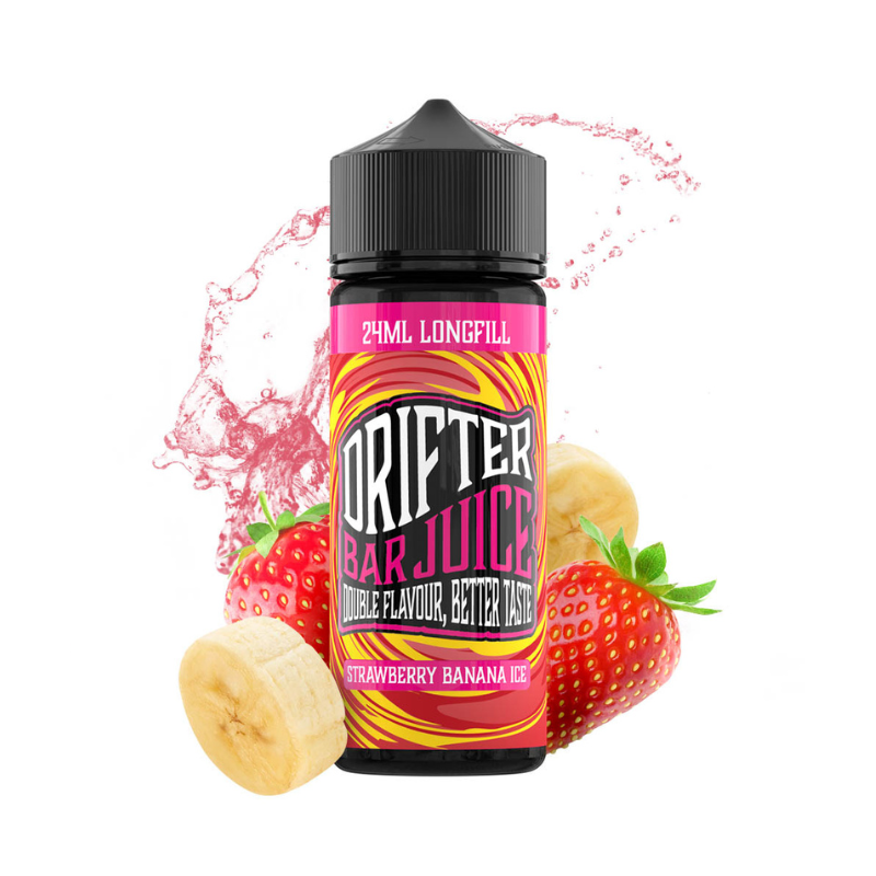 Drifter Bar Juice Strawberry Banana Ice 120ml Flavorshot