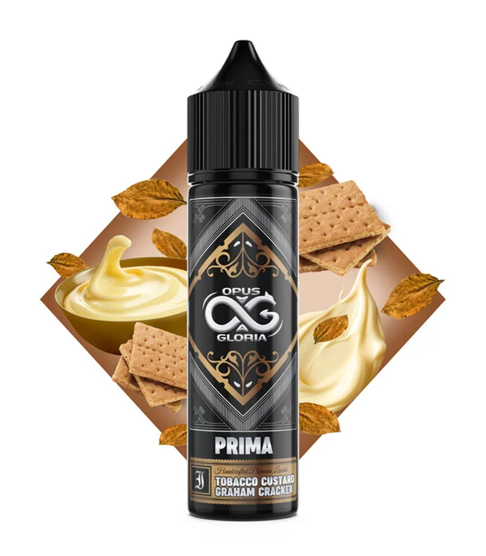 Opus Gloria Prima Tobacco Custard Graham Cracker 60ml