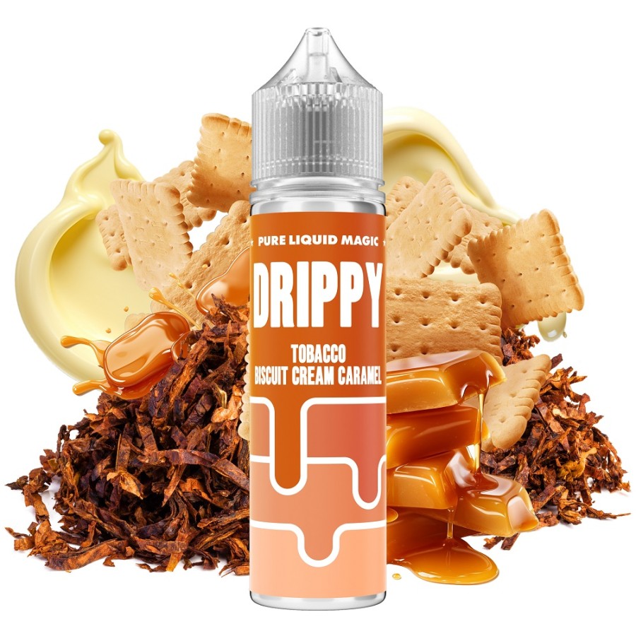 Drippy - Tobacco Biscuit Cream Caramel 60ml