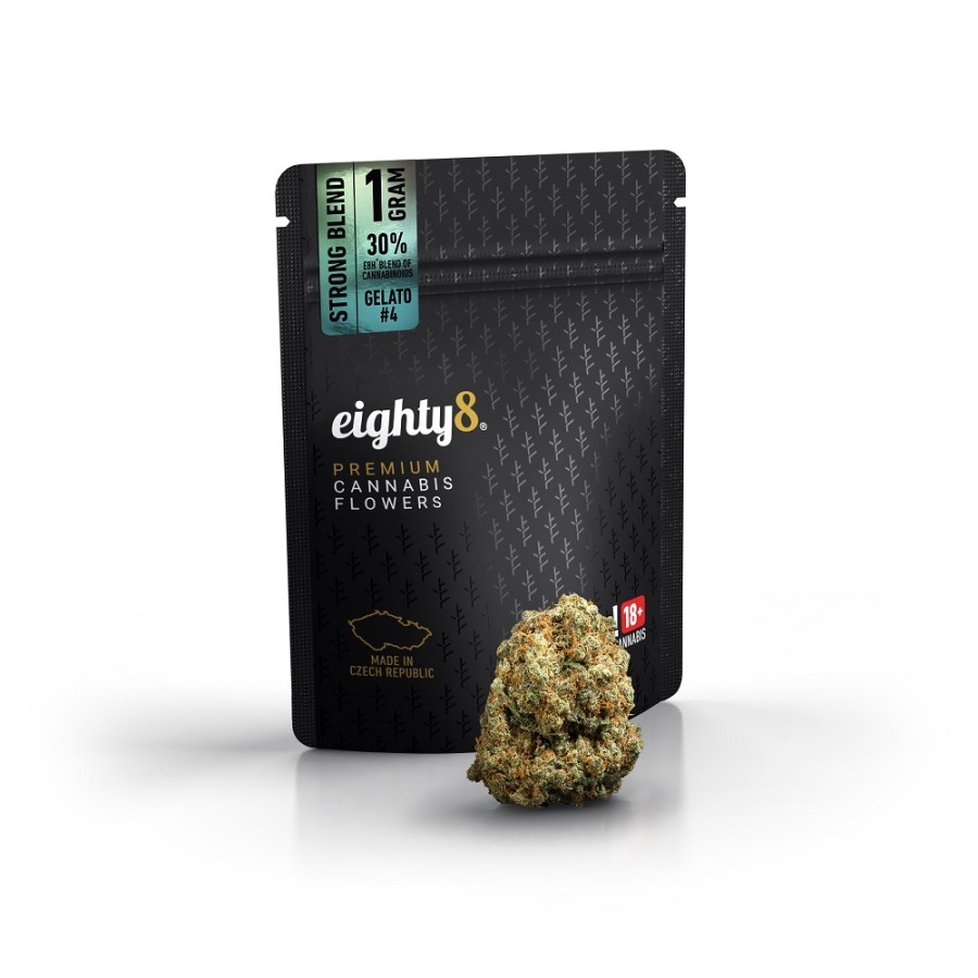 Eighty8 High - Ανθοί Κάνναβης Gelato #4 – 1gr