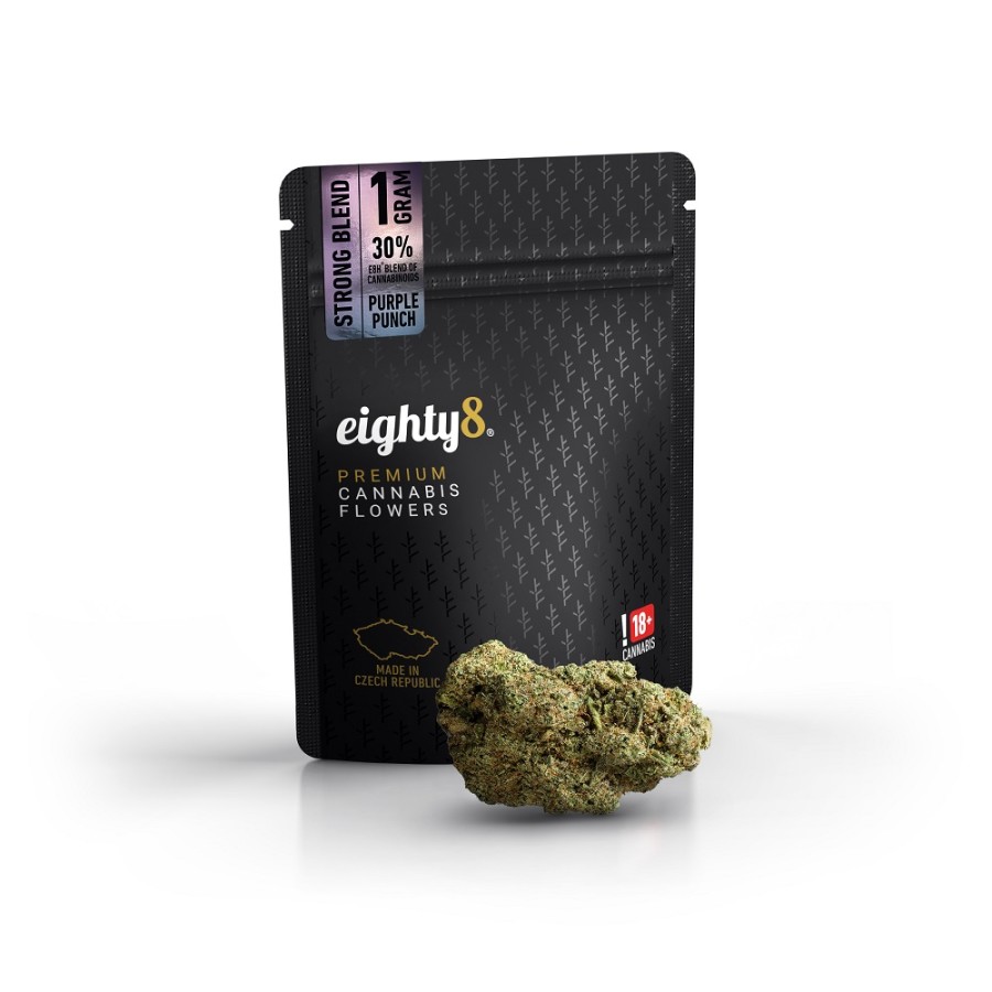Eighty8 High - Ανθοί Κάνναβης Purple Punch – 1gr