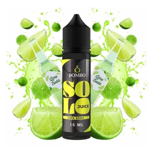 BOMBO SOLO JUICE LIME SODA 15ML/60ML FLAVORSHOT
