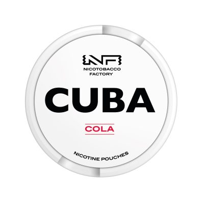 CUBA WHITE COLA NICOTINE POUCHES 20mg