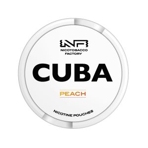 CUBA WHITE PEACH NICOTINE POUCHES 20mg