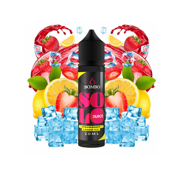 Bombo Solo Juice Strawberry Lemon Ice 15ml/60ml Flavorshot