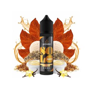 BOMBO SOLO JUICE VANILLA CUSTARD TOBACCO 15ML/60ML FLAVORSHOT