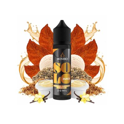 BOMBO SOLO JUICE VANILLA CUSTARD TOBACCO 15ML/60ML FLAVORSHOT