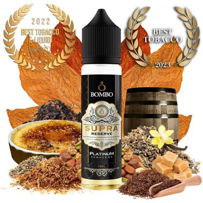 Bombo Platinum Tobaccos Supra Reserve (60ML)