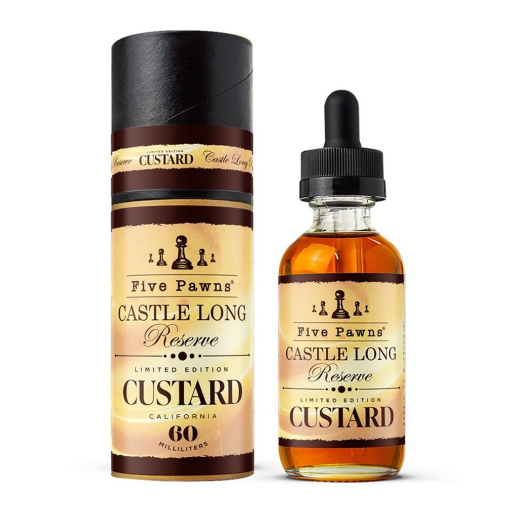 Castle Long Custard Limited Edition by Five Pawns(60ml)