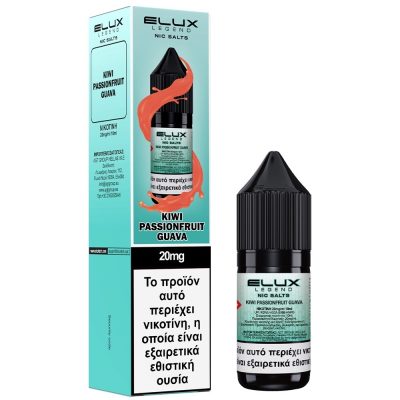 Elux Kiwi Passion Fruit Guava Salt 20mg 10ml
