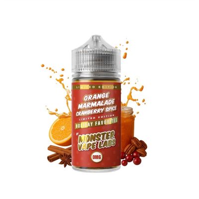 Monster Vape - Orange Marmalade Cranberry Spice 120ml