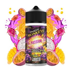 12 Monkeys Oasis Passion 120ml Flavorshot