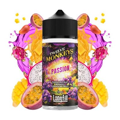 12 Monkeys Oasis Passion 120ml Flavorshot