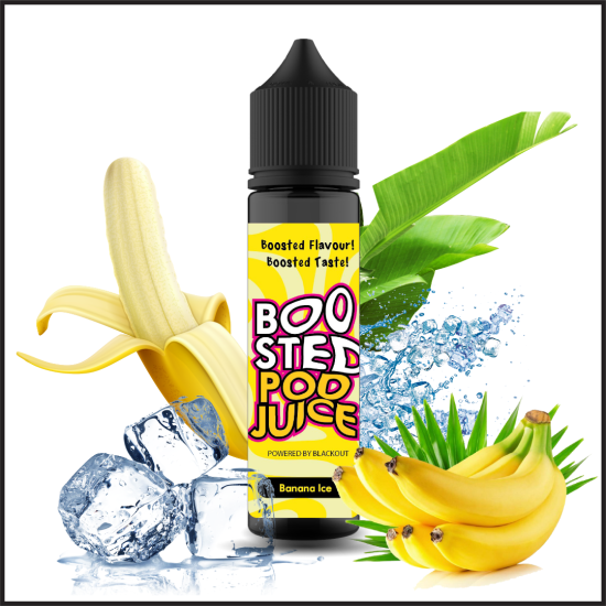 Boosted Pod Juice Banana Ice Flavorshot 60ml
