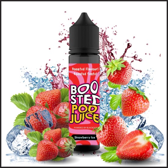 Boosted Pod Juice Strawberry Ice Flavorshot 60ml