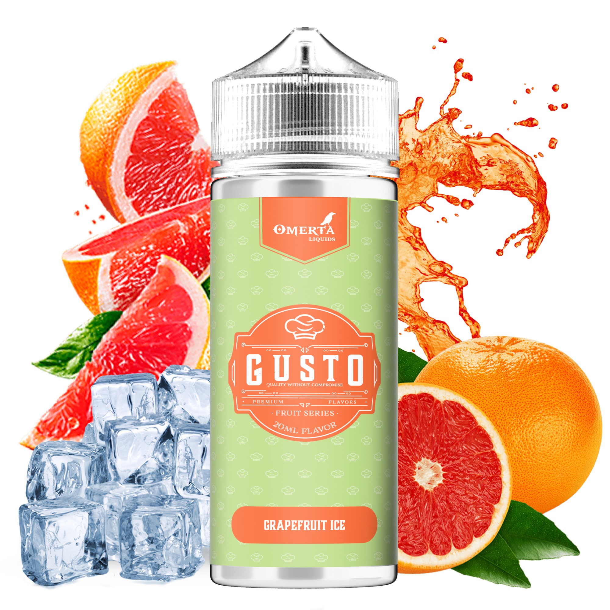 Gusto-Grapefruit Ice 120ml
