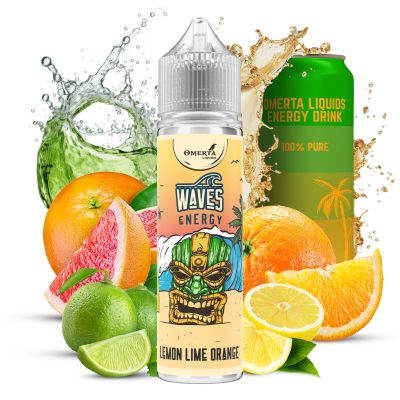 Omerta Waves Energy Lemon Lime Orange 60ml