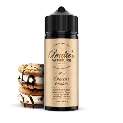 Amelie's Vapejuice  - Amelies Ice Cream Cookie (120ml)