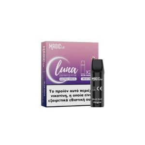 Magic Bar Luna Prefilled Pod – Blue Razz 2%