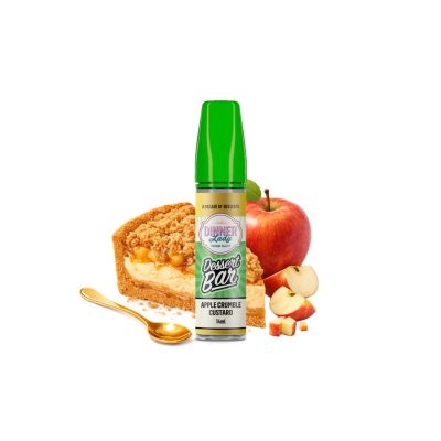 Dinner Lady Dessert Bar Apple Crumble Custard 60ml