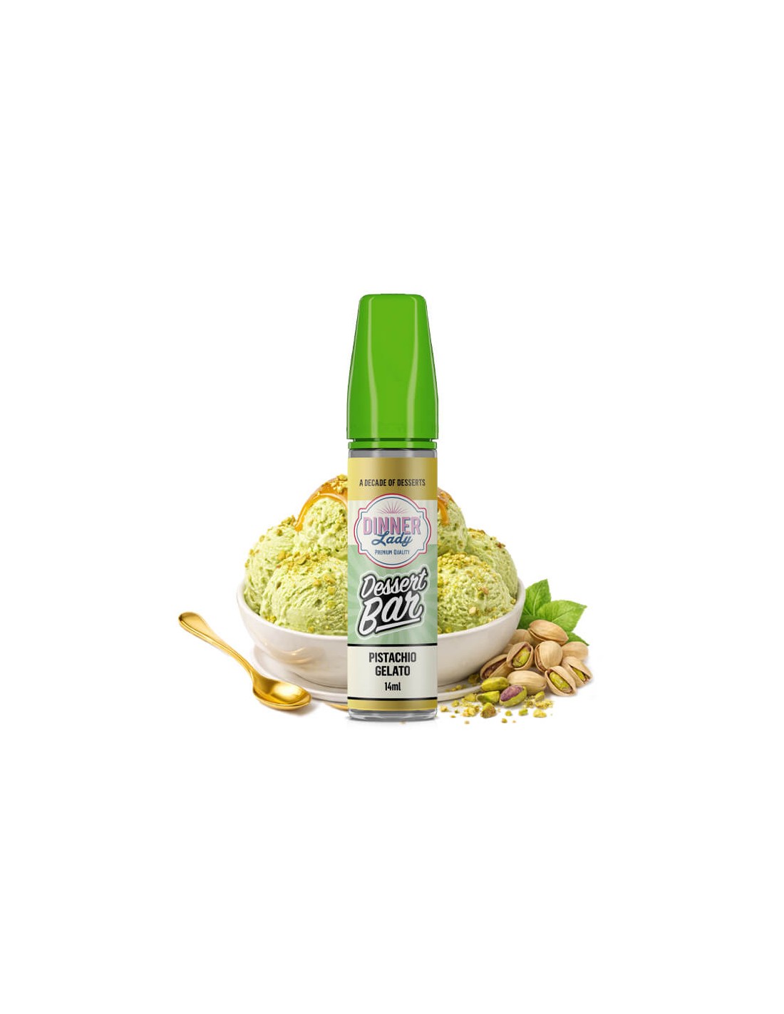 Dinner Lady Dessert Bar Pistachio Gelato 60ml