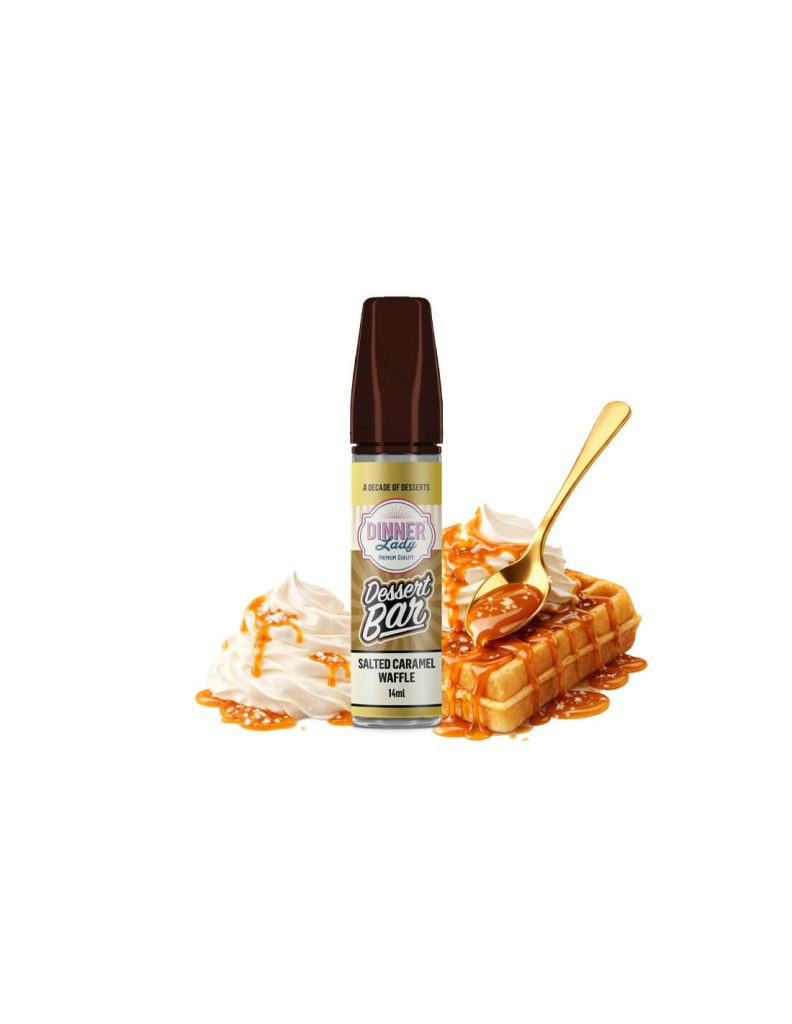 Dinner Lady Dessert Bar Salted Caramel Waffle 60ml