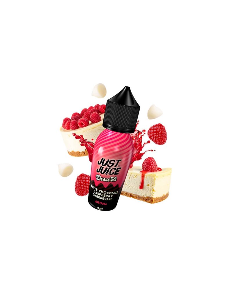 Just Juice Desserts White Chocolate Raspberry Cheesecake 60ml