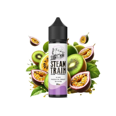Steam Train – Kiwi Passion Fruit Guava Disposable Edition 60ml