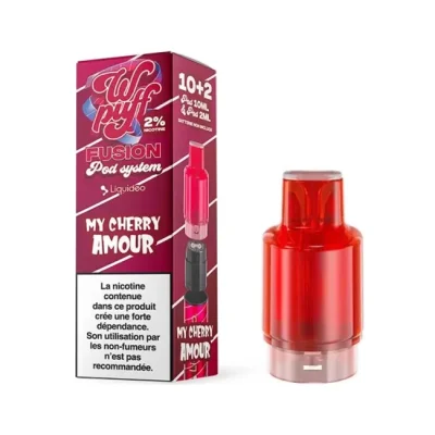 1 Κάψουλα Cherry Amour - Wpuff Pod Fusion