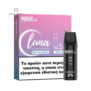 Magic Bar Luna Prefilled Pod –  Love 212 2%