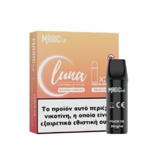 Magic Bar Luna Prefilled Pod – Peach Ice 2%