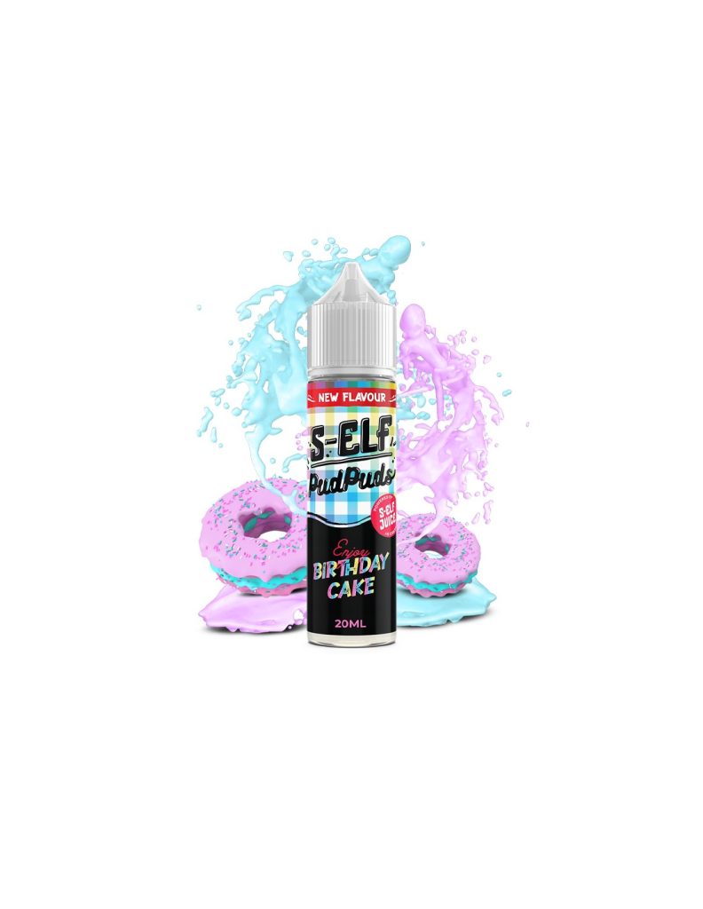 S-Elf Juice Pud Puds Birthday Cake 60ml