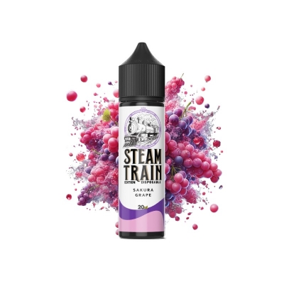 Steam Train – Sakura Grape Disposable Edition 60ml
