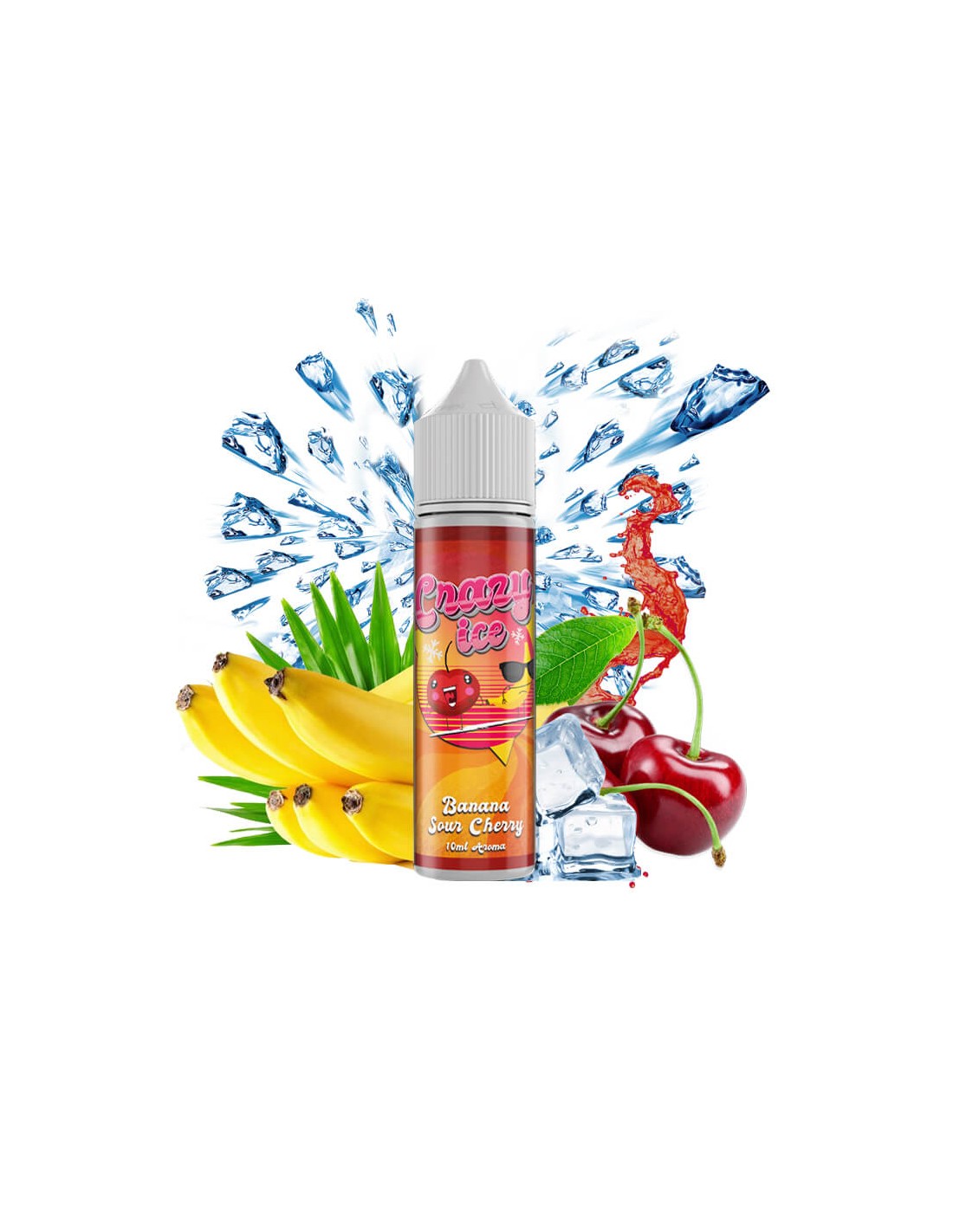 Steam City Crazy Ice Banana Sour Cherry 60ml