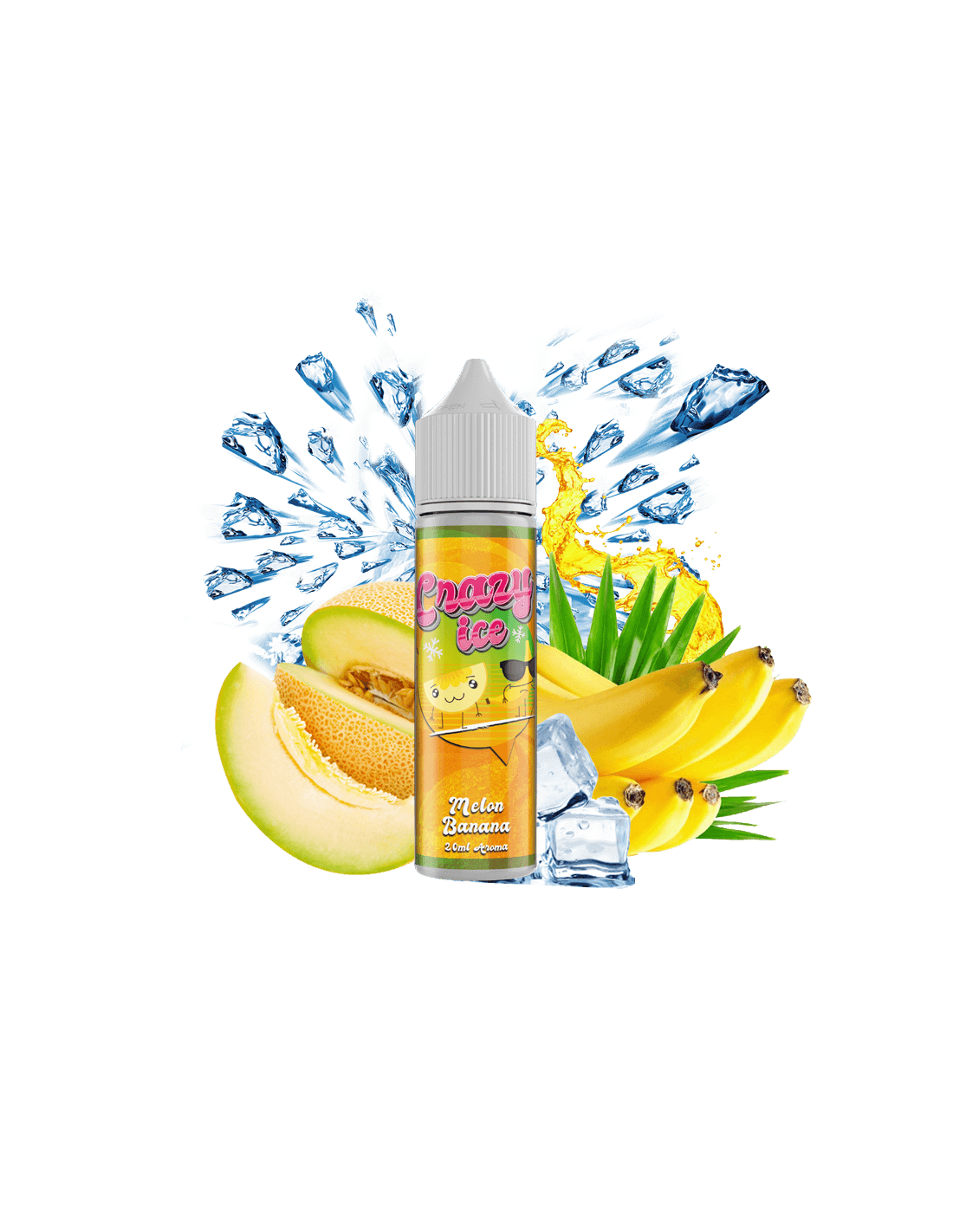 Steam City Crazy Ice Melon Banana 60ml