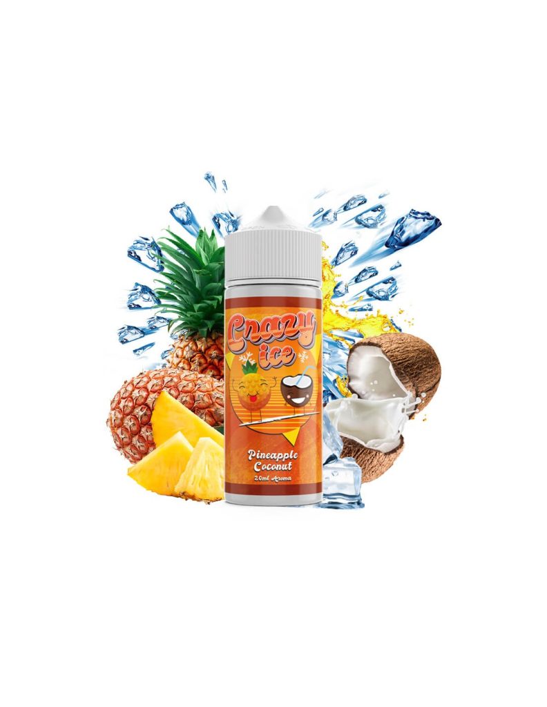 Steam City Crazy Ice Pineapple Coconut 120ml