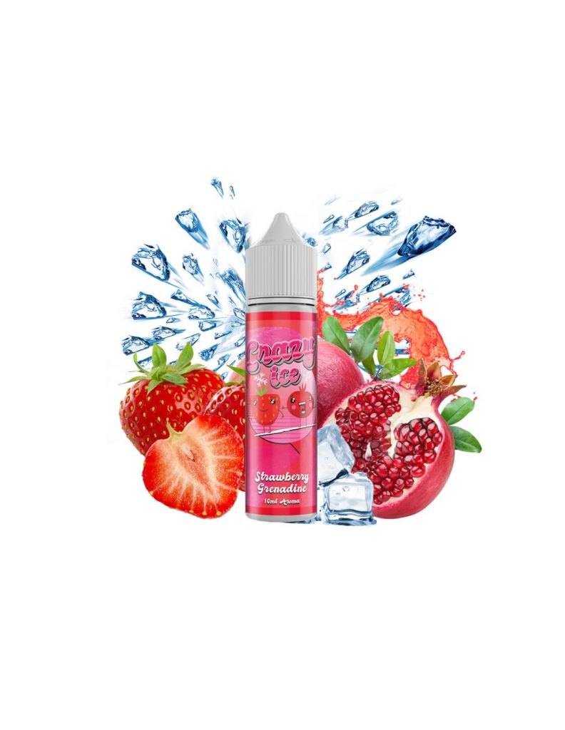 Steam City Crazy Ice Strawberry Grenadine 60ml