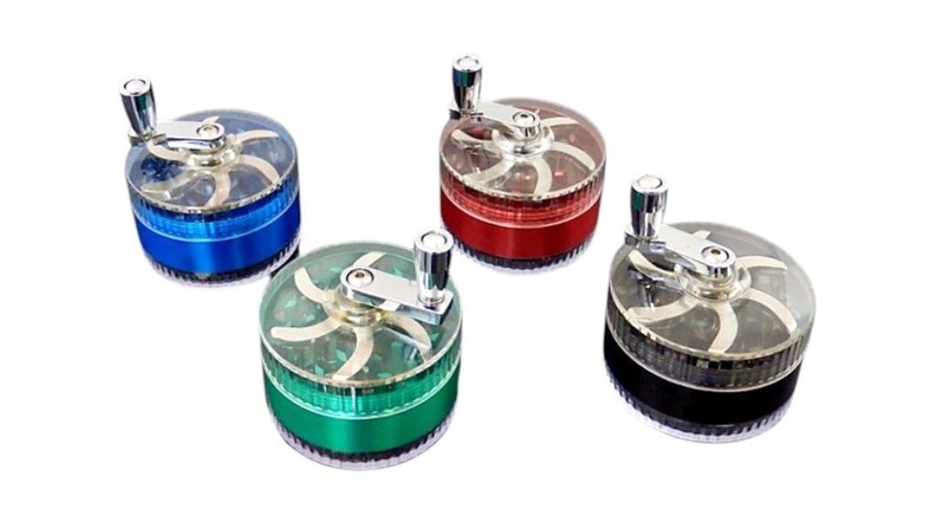 Grinder Τρίφτης – Μεταλλικός Μύλος με Χειρολαβη